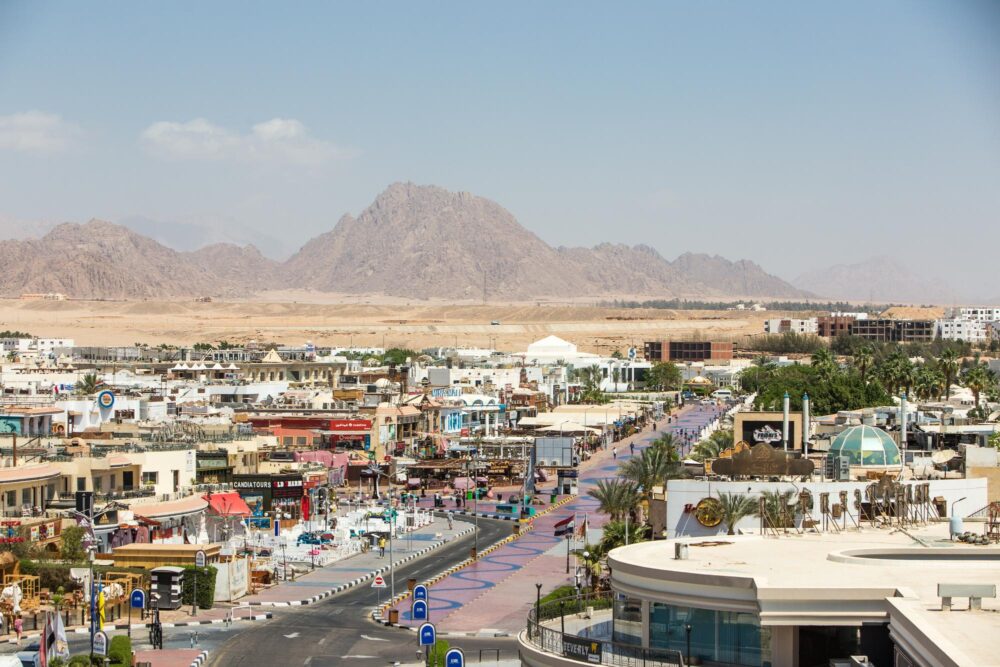 Vue aérienne sur Naama Bay
