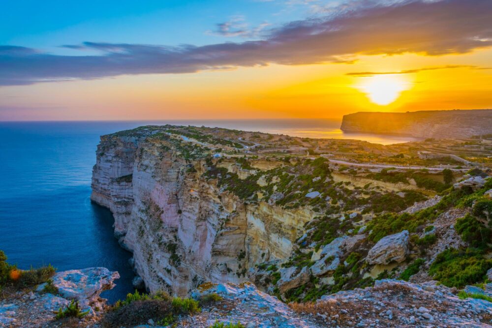 falaises de Ta’ Ċenċ
