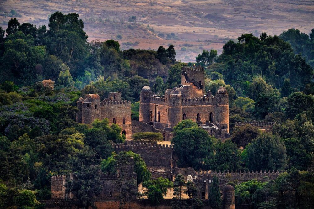 Château royal de Fasilides à Gondar, Éthiopie