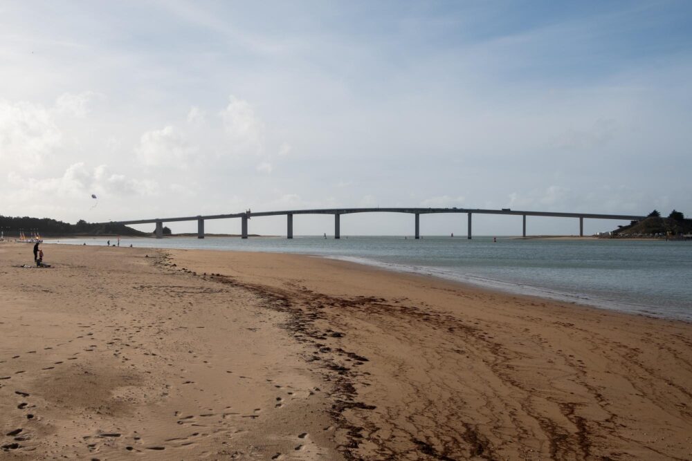 La plage de Fromentine à La Barre-de-Monts, Vendée