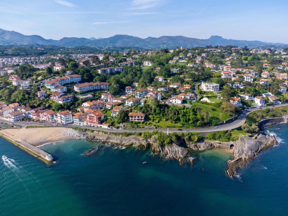 La route de la Corniche Basque, France