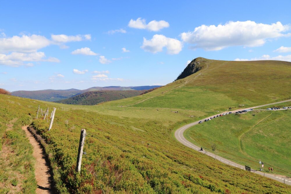 La route des Crêtes des Vosges, France