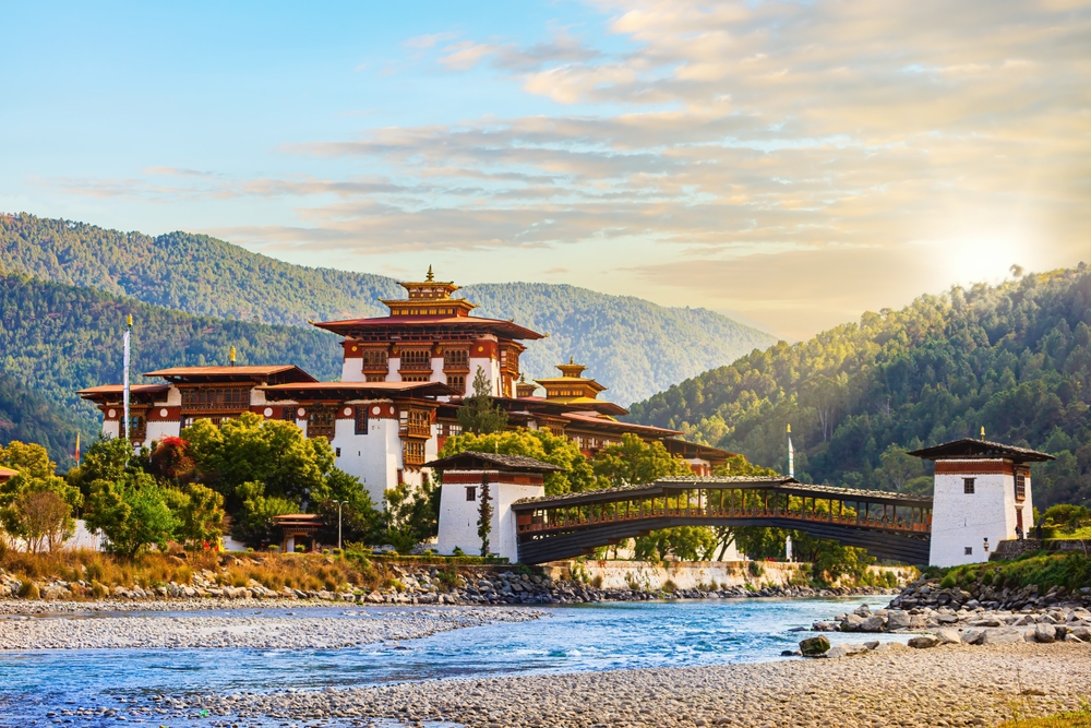 Le Punakha Dzong, Bhoutan