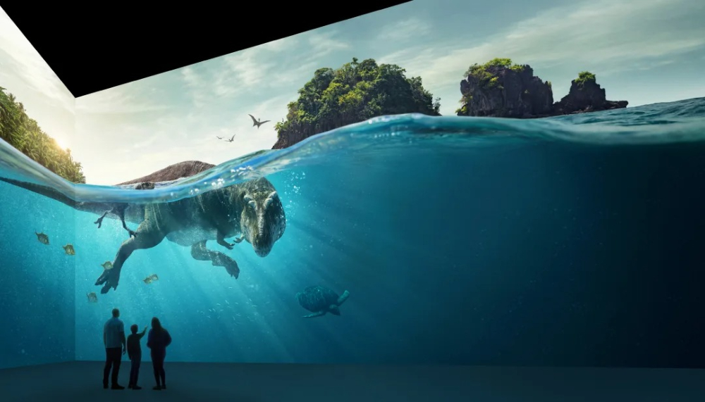 Dinosaures, Ateliers des Lumières, Paris