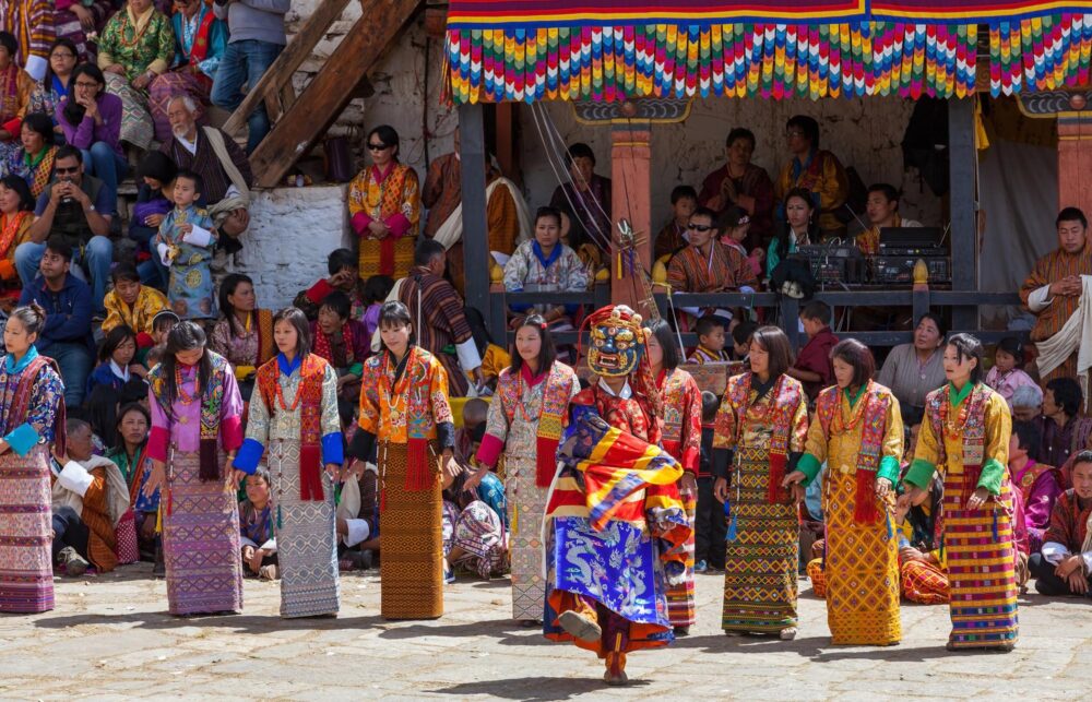 Festival Tshechu au Bhoutan