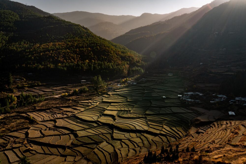 La vallée de Haa, Bhoutan