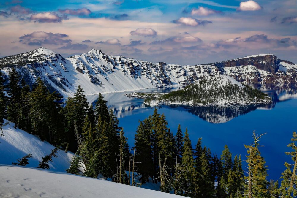 Le Crater Lake, États-Unis