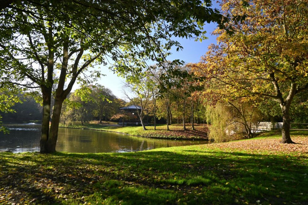 Le Parc Léopold à Ostende