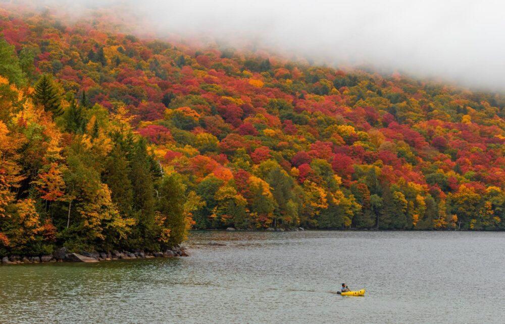Le lac Willoughby, États-Unis