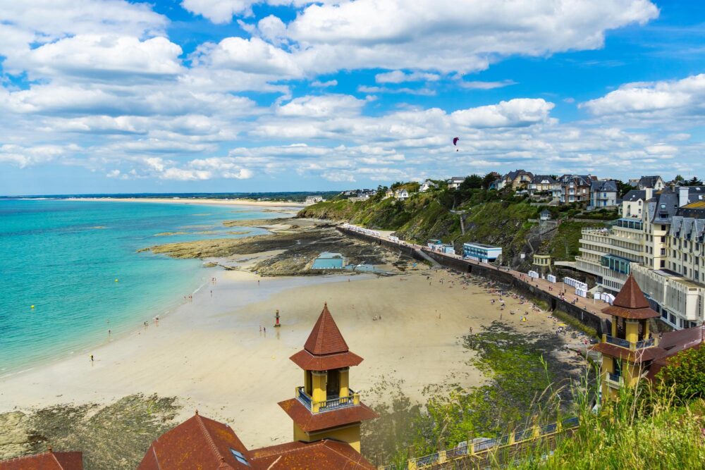 Plage du Plat Gousset, Granville
