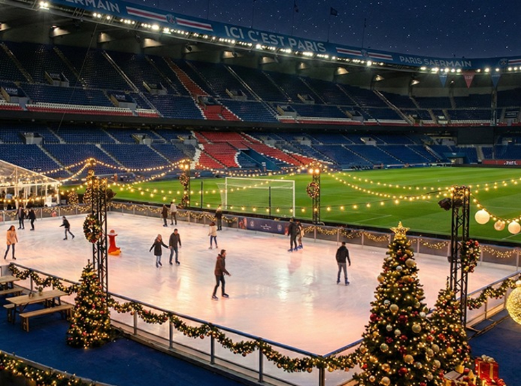Patinoire au Parc des Princes, PSG