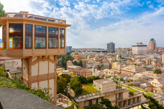 Spianata di Castelletto à Genes
