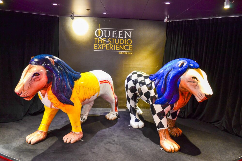 Décor dans le Queen Studio Experience