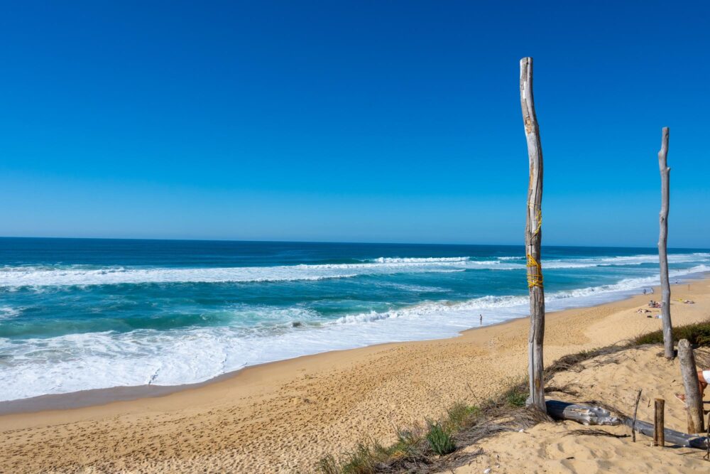 La plage de l’Horizon à Lège-Cap-Ferret, Nouvelle Aquitaine