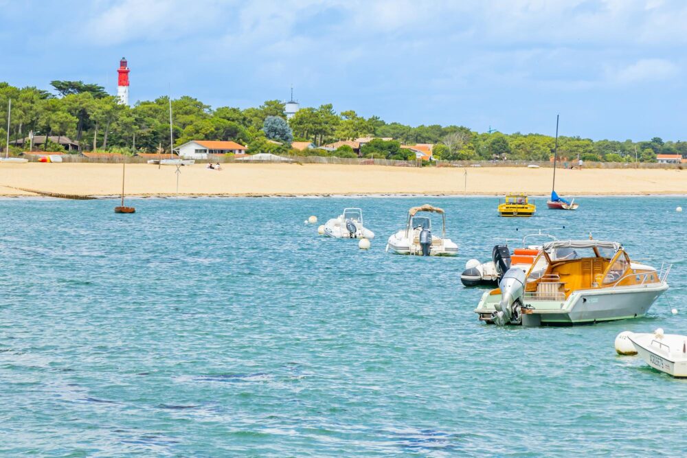 La plage de la Conche du Mimbeau au Cap Ferret, Nouvelle Aquitaine