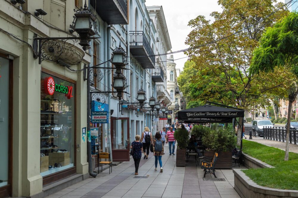 L'avenue Rustaveli
