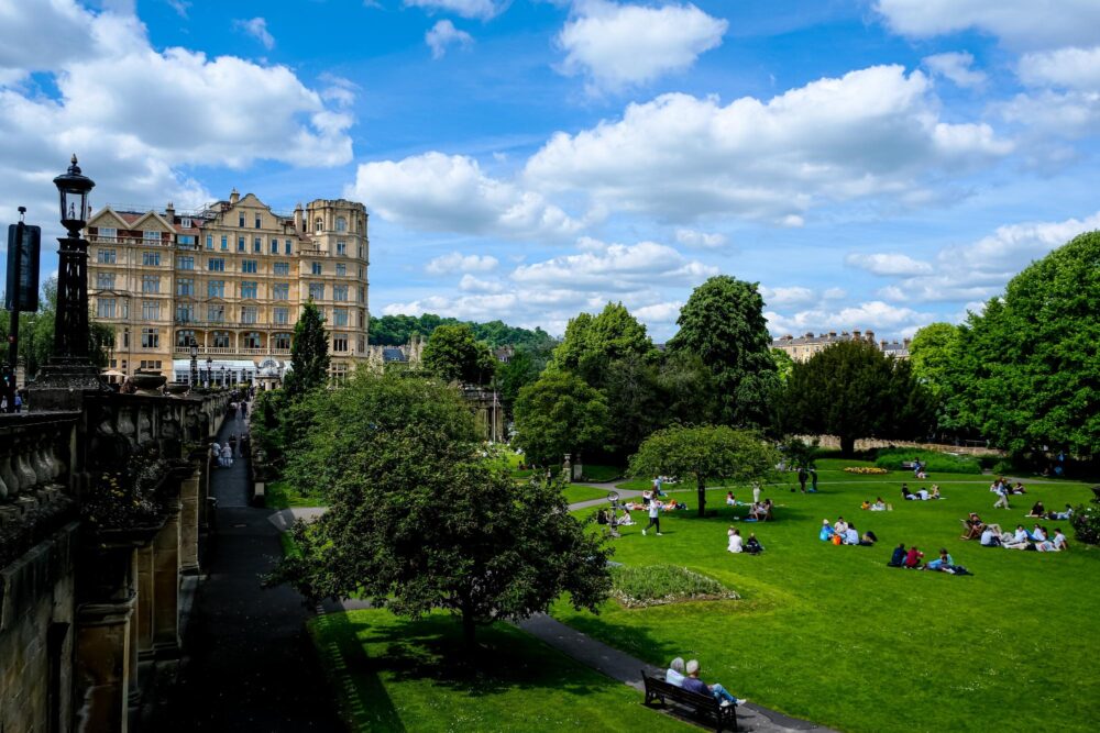 Les Parade Gardens à Bath