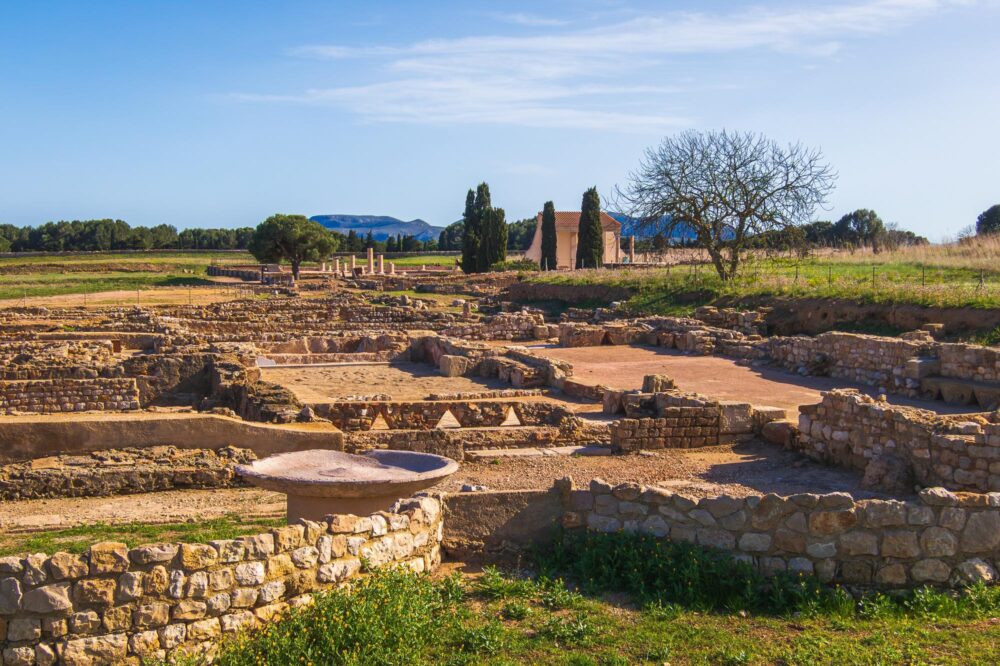 Les ruines d'Empúries sur la Costa Brava, Espagne