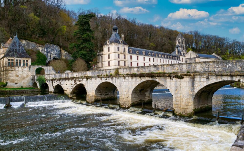 Pont coudé de Brantôme en Périgord