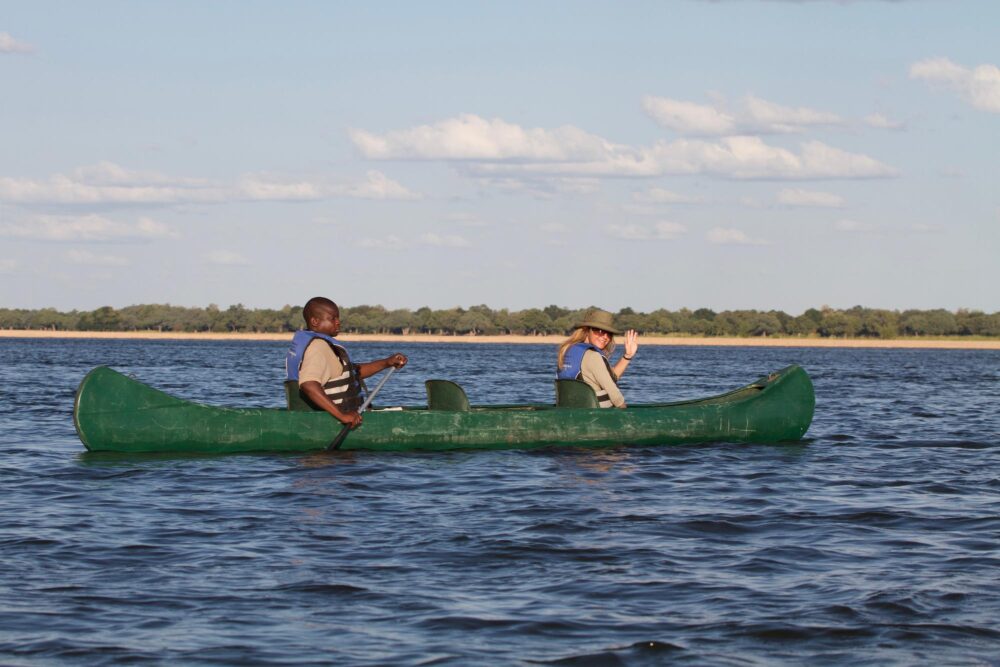 Safari en canoë sur le fleuve Zambèze, Zambie