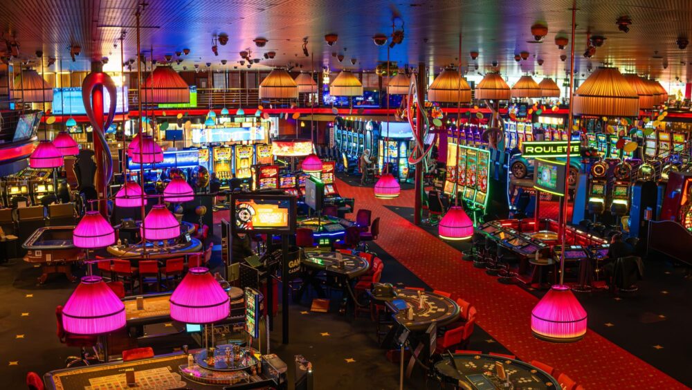 Salle de jeux du casino de Montreux