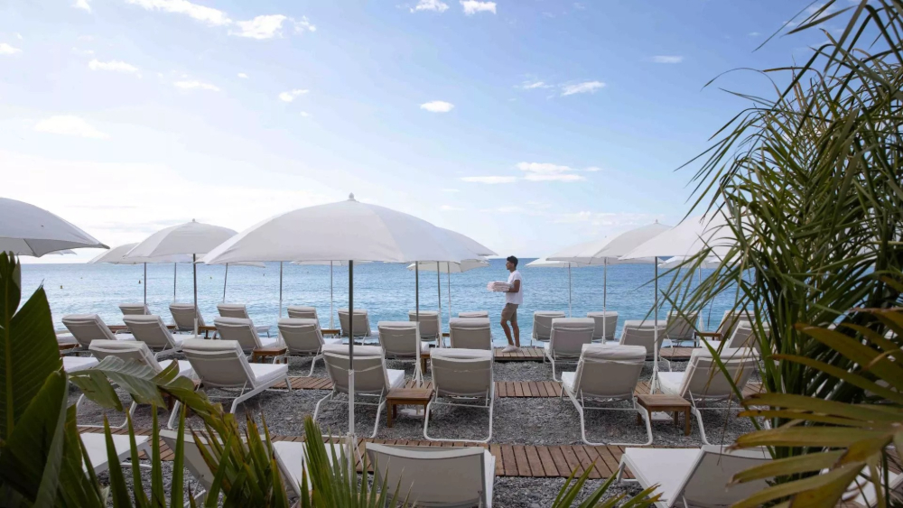 Le Negresco, La Plage