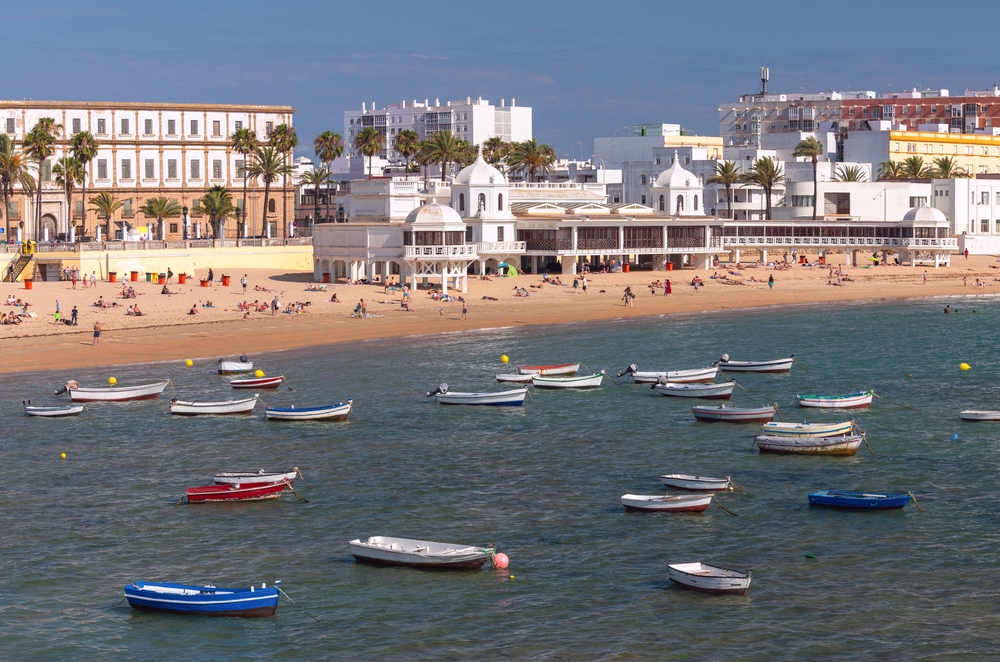 Playa de La Caleta, Cadix