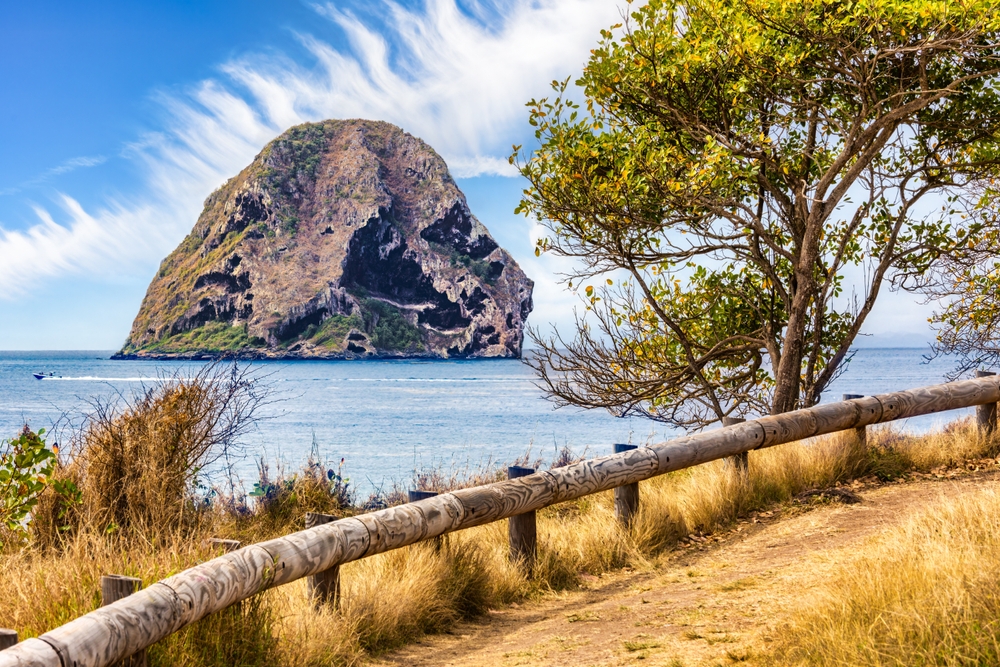 Rocher du Diamant en Martinique
