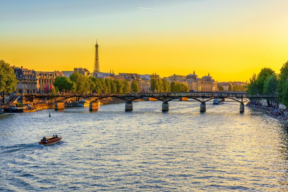Croisière privée au coucher du soleil, Paris