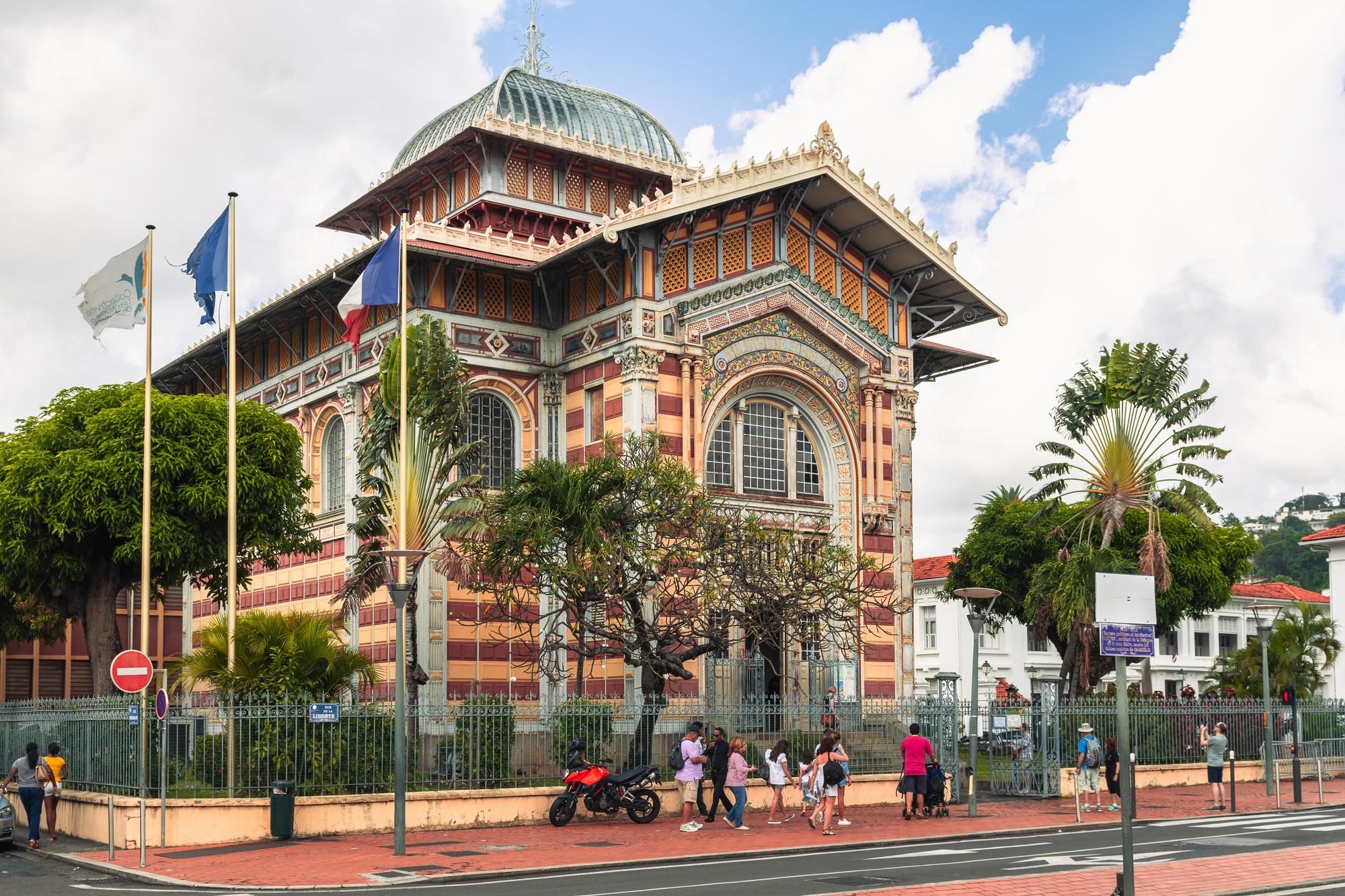 La Bibliothèque Schoelcher à Fort-de-France