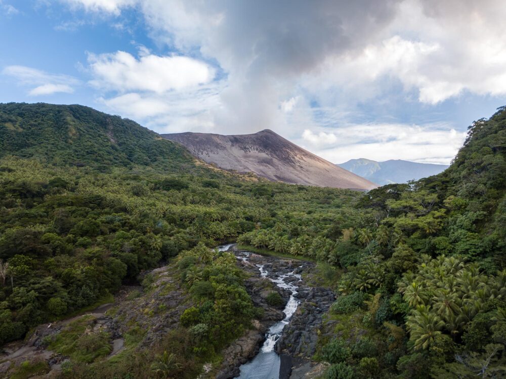 L'île de Tanna et le volcan Yasur au Vanuatu