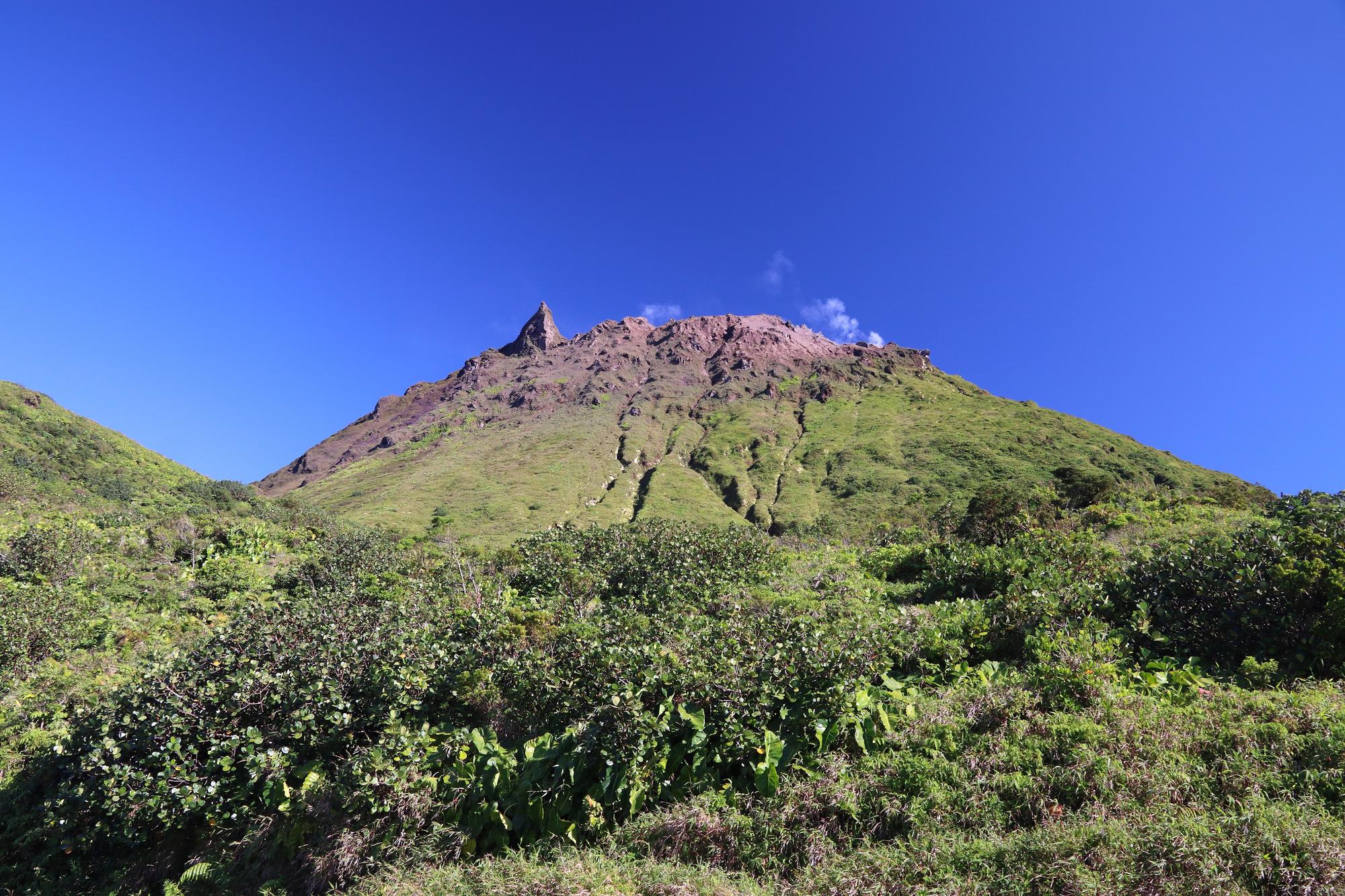 Volcan de la Soufrière en Guadeloupe