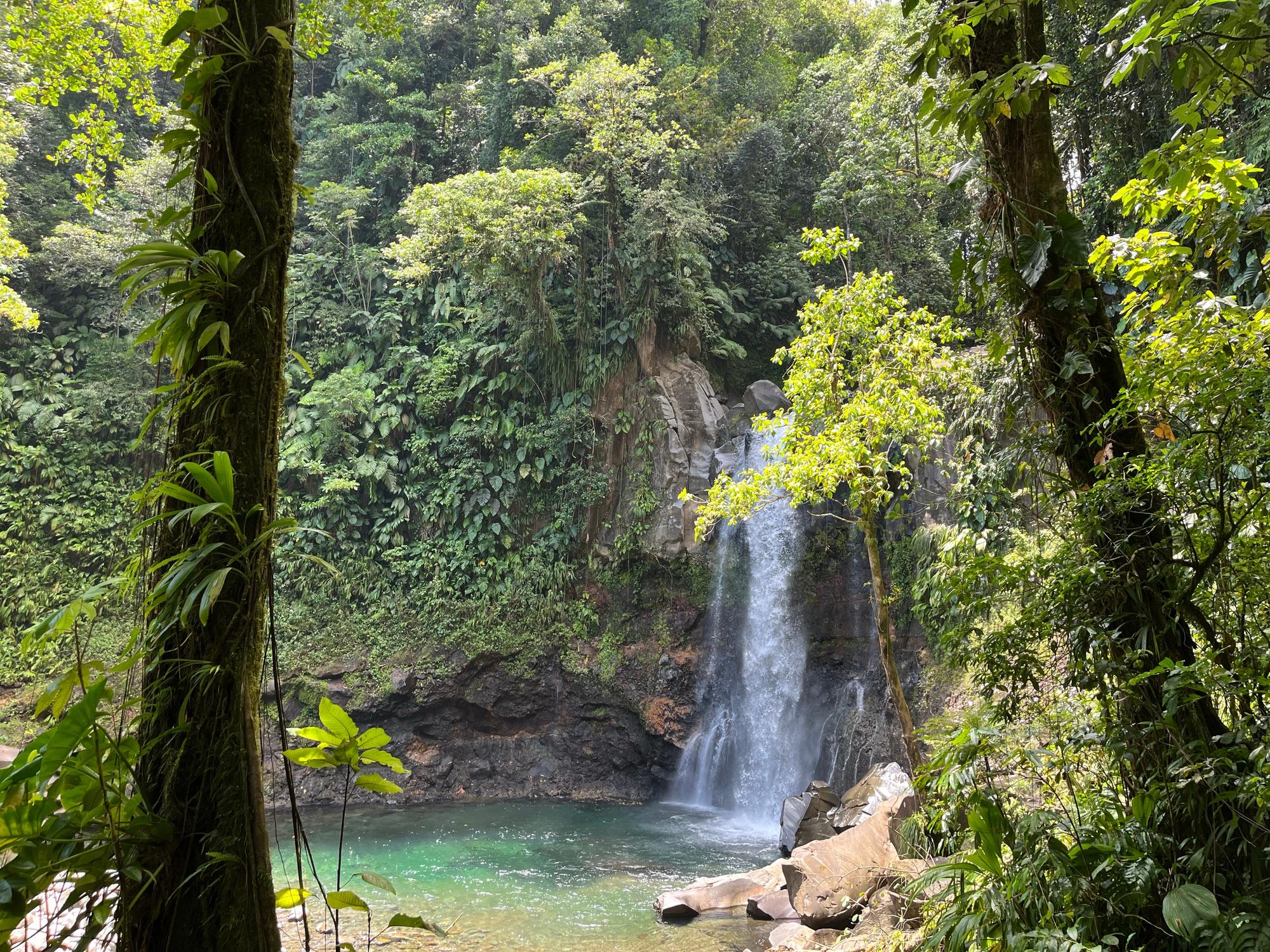 chute du Carbet en Guadeloupe