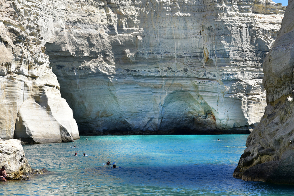 Plage de Kleftiko, Milos
