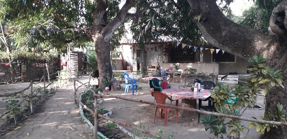 Campement villageois à Oussouye