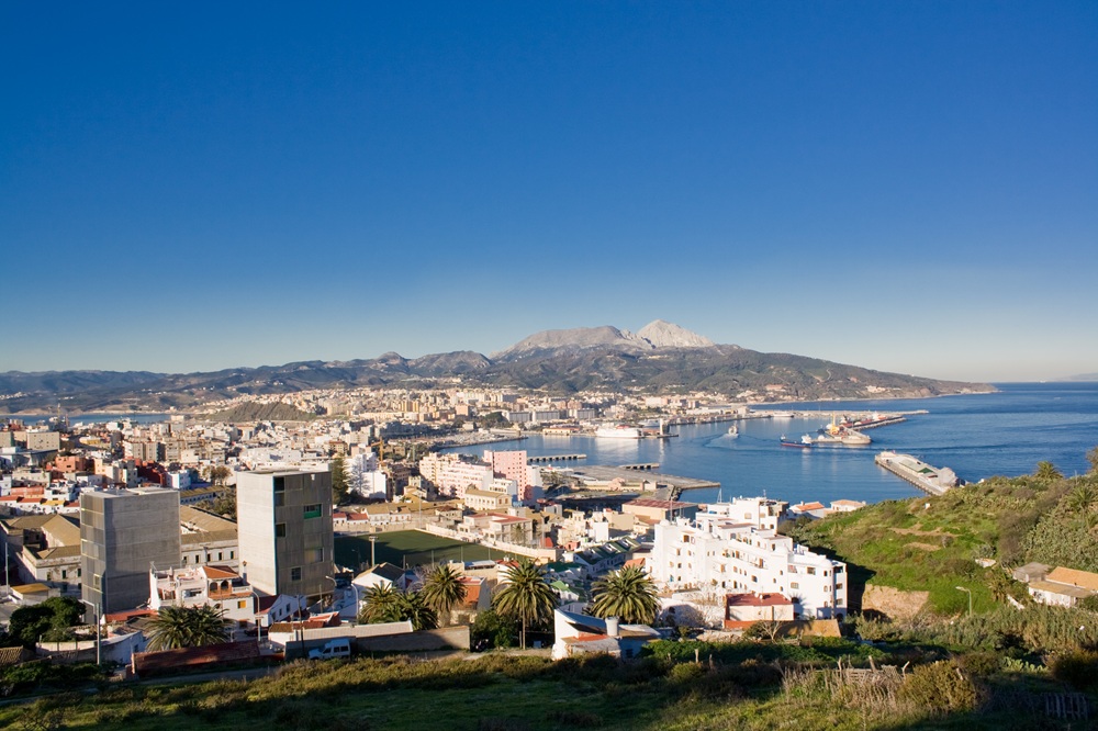 Enclave de Ceuta, Espagne
