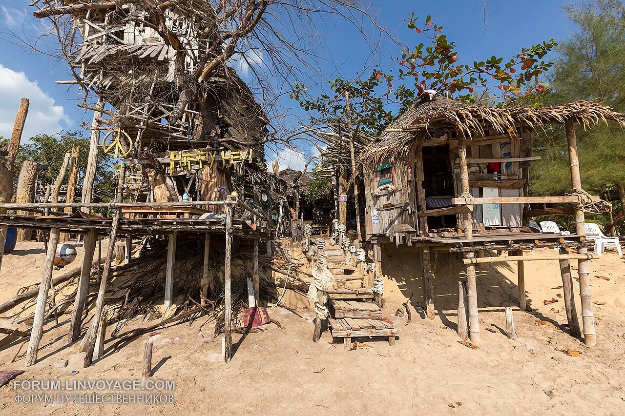 Hippy Bar à Ao Khao Kwai, Koh Phayam