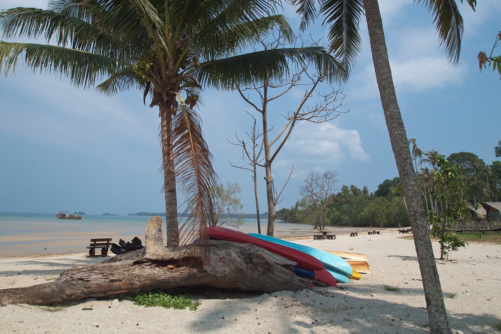 Kayaks à Koh Mak