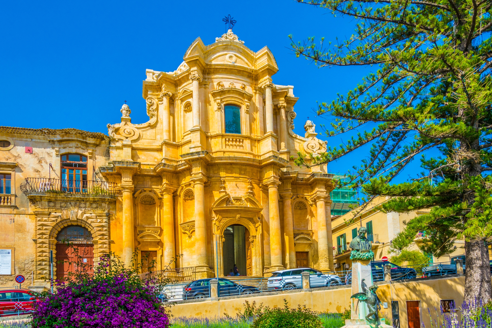 La Chiesa di San Domenico, Noto, Sicile