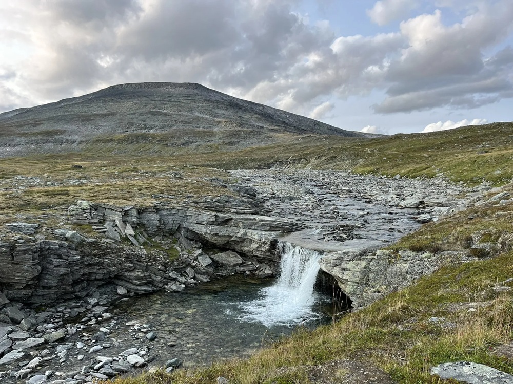 L'ascension du Halti dans la Käsivarsi Wilderness Area, Finlande