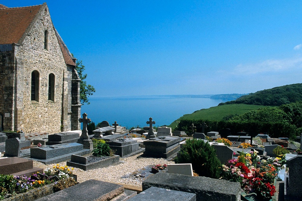 Le cimetière marin de Varengeville-sur-Mer