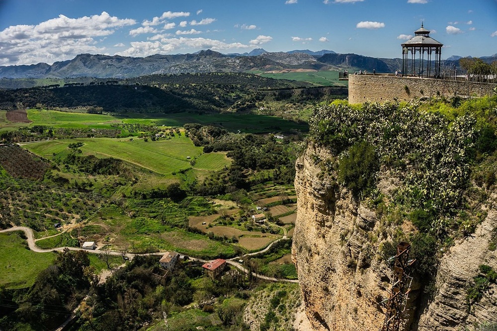 Mirador de Ronda en Andalousie, Espagne