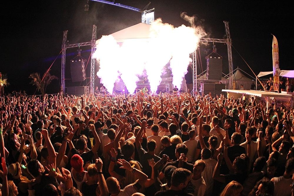 Papaya club à Zrće, Croatie