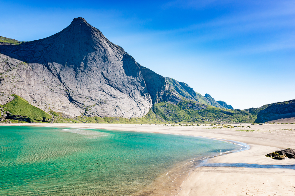 Plage de Bunesstranda, Norvège