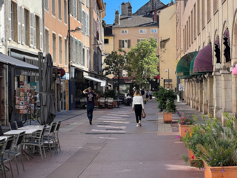 Rue Franche à Mâcon
