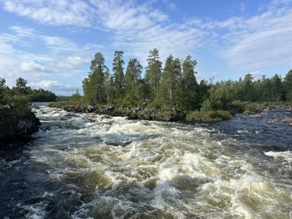Sentier de Juutua en Laponie, Finlande