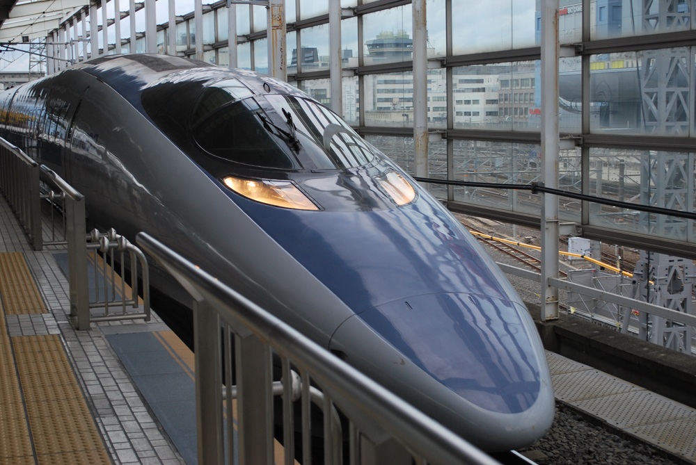 Train Shinkansen au Japon