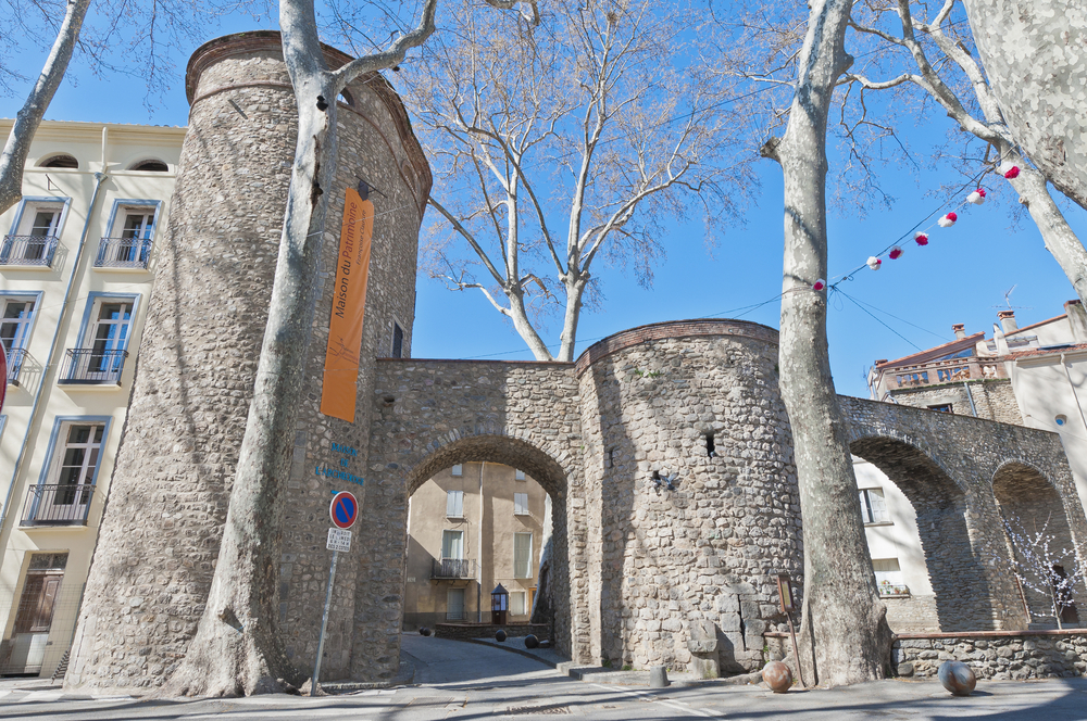 Vestiges des remparts médiévaux de Céret