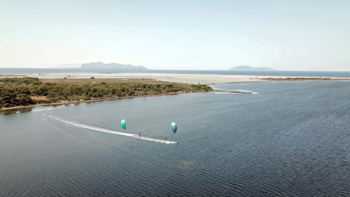Kitesurf Lo Stagnone en Sicile