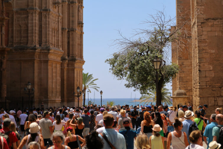 Majorque éclipse août 2026 touristes